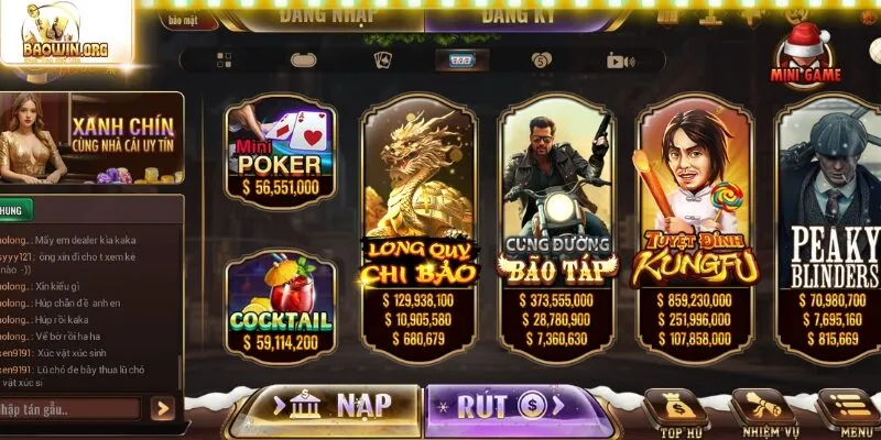 Sảnh nổ hũ chinh phục jackpot lên tới 10 tỷ đồng